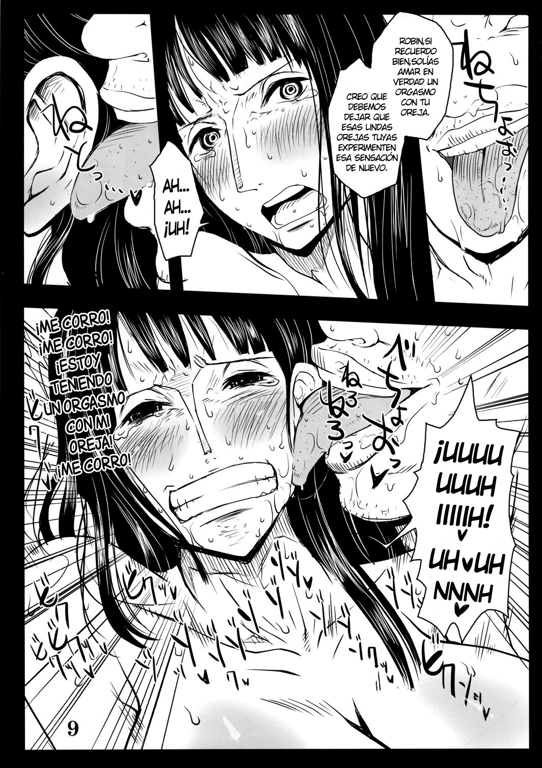 Metabolism-OP Kyonyuu Kyoshiri Shoufu Nico Robin no Keshi Taikako page 8 full
