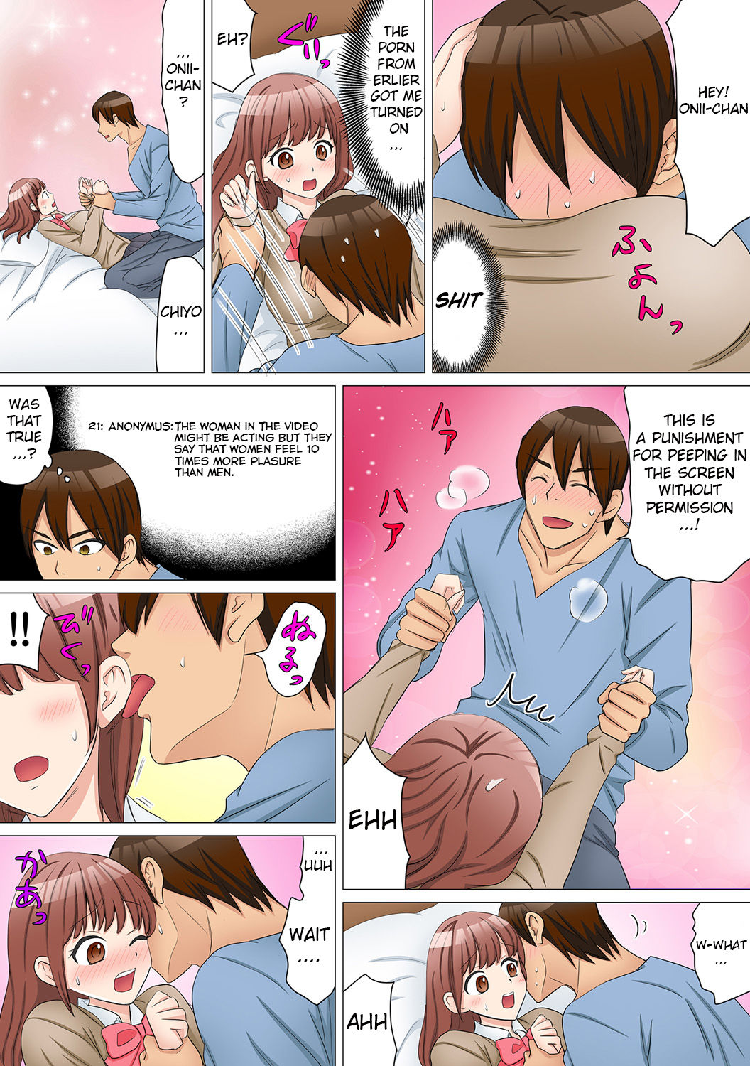 Nyotaika Shitara "Kaikan 10-bai!!" toka Arienai ~Imouto Kareshi ni Hamerare Shisshin!?~ 1 | If You're Feminized Like No way ~I'm Put Into A Trance By My Sister's Boyfriend!~ Part page 6 full