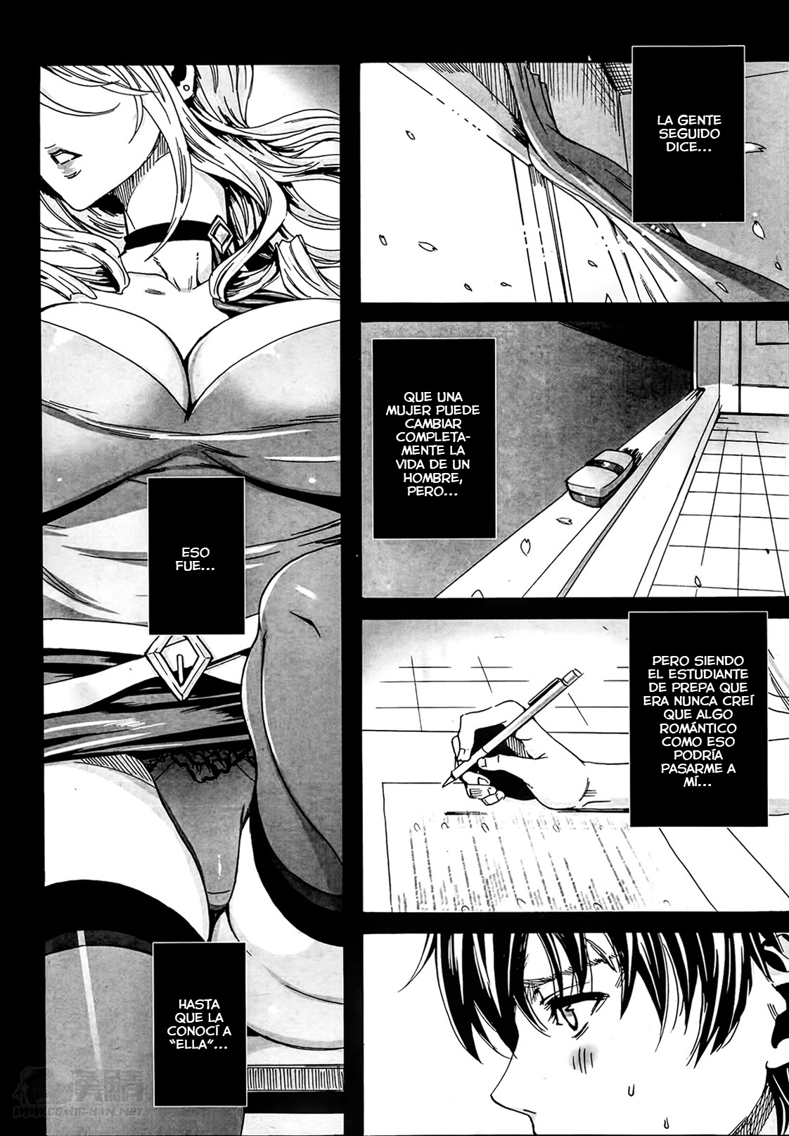 Kyuuketsu Jokyoushi No Kenzoku Seikatsu ~ Lección con una Vampira ~ Ch. 1-7  =P666HF= page 8 full