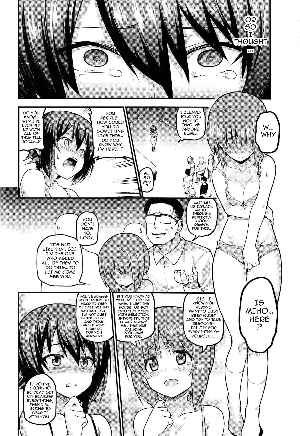 GIRLS und PENISES Girls und Panzer Haikou Hyakkai Houshi Hen 2 sisters | GIRLS und PENISES 100 Member School Closing Committee Liason Chapter 2: sisters page 10 full