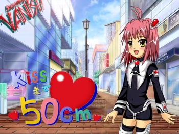 Kiss made 50 cm cover