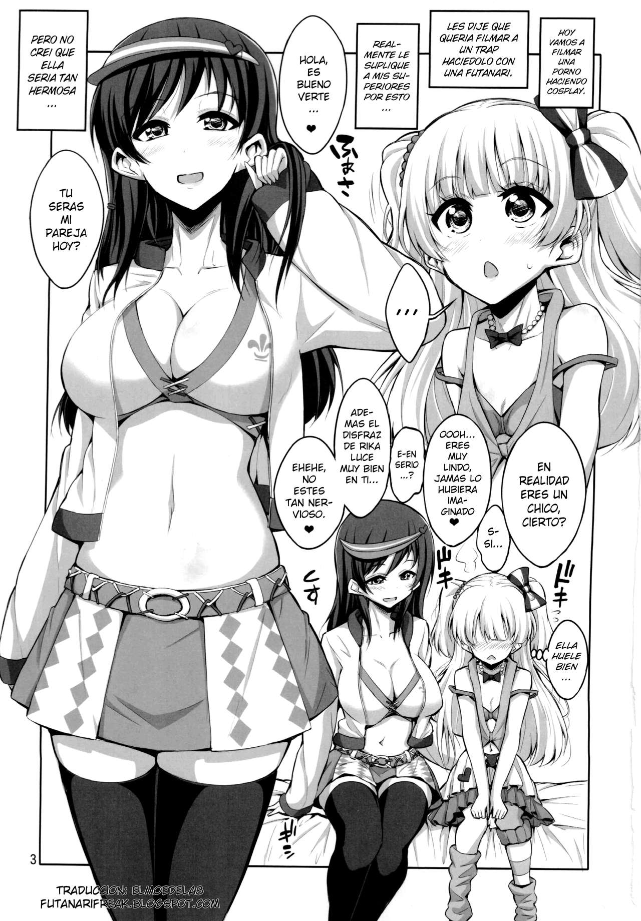 Futanari Onee-san x Otokonoko Cosplayer AV Satsuei Hen Kanzenban page 2 full