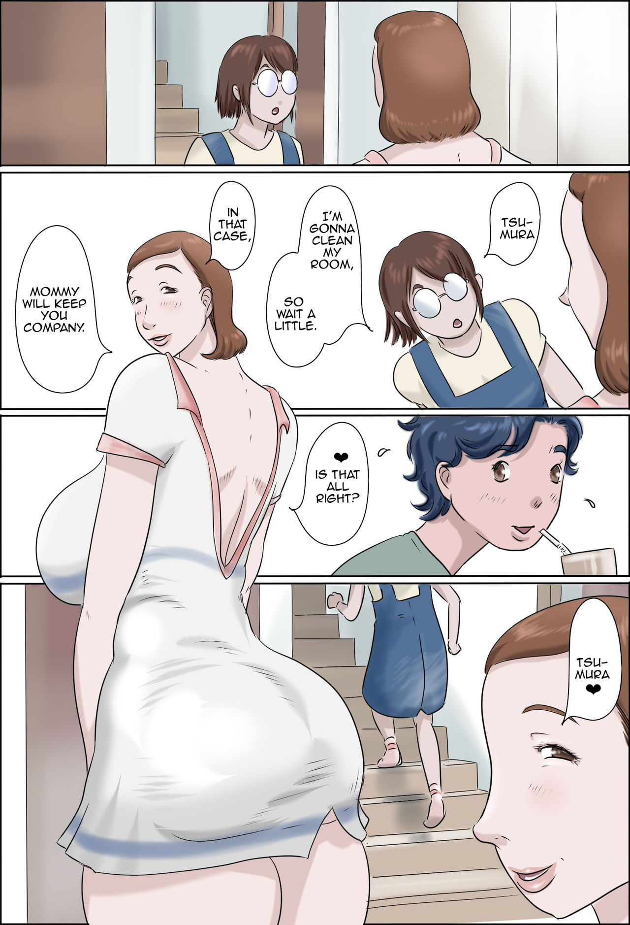 Kanojo no Hahaoya ga Guigui Sasottekuru Ken | My Girlfriend's Mother Jumps my Bones page 5 full