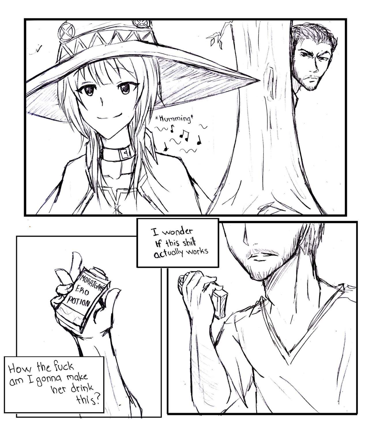 Omar Suou x Megumin!! I didn't stop chasing her this time!! page 1 full