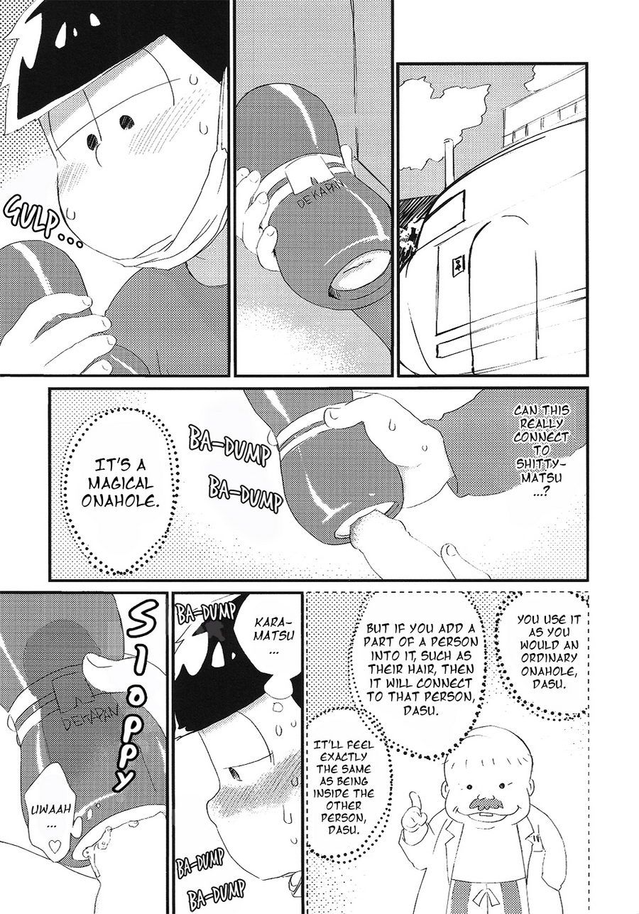 Mahou no Onaho to Tsunagacchatta Karamatsu no Hanashi! | The Story of Karamatsu Connecting with a Magical Onahole! page 2 full