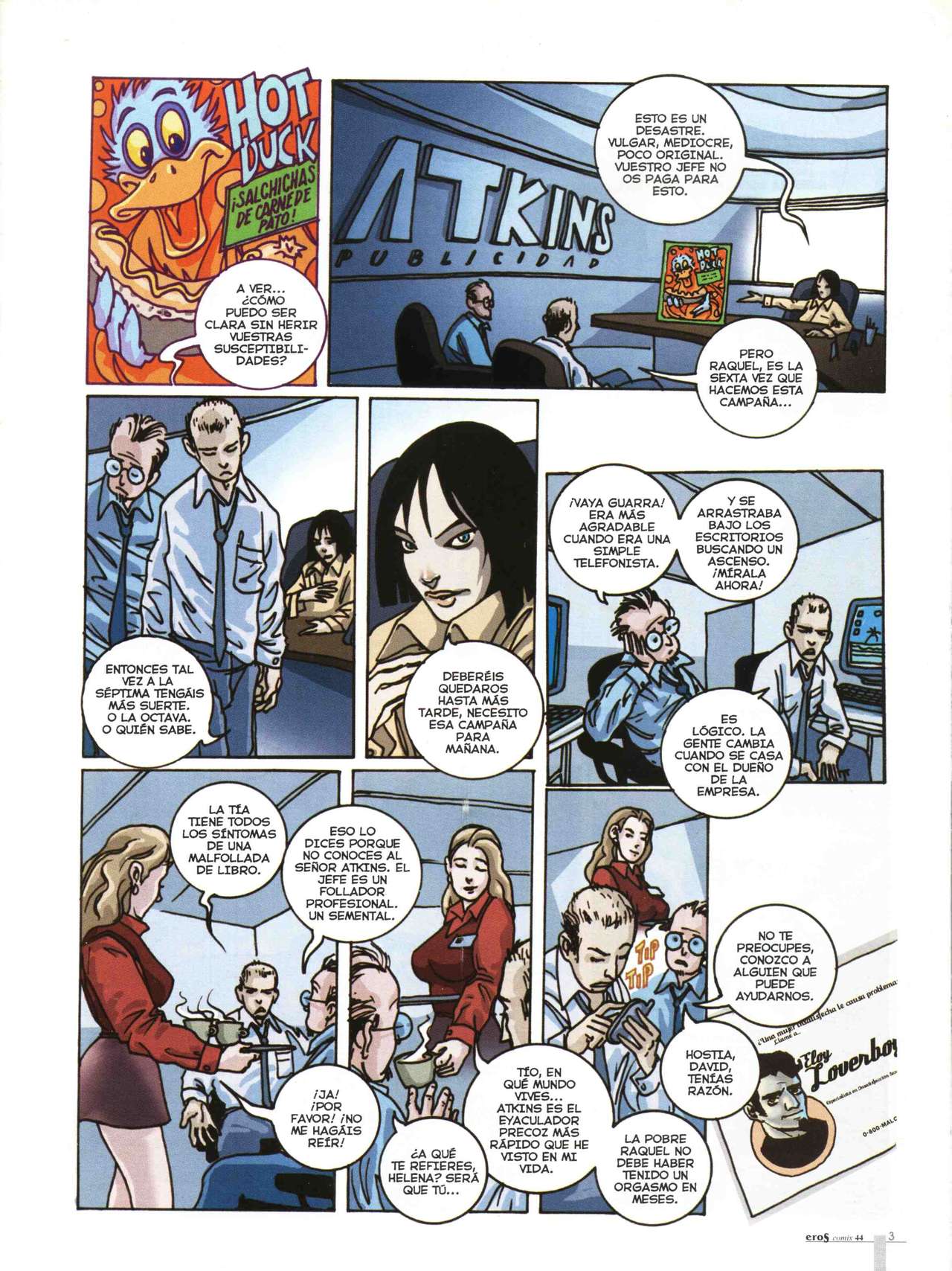 Eros Comix #44 page 2 full