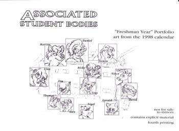 Associated Student Bodies Freshman Year folio cover