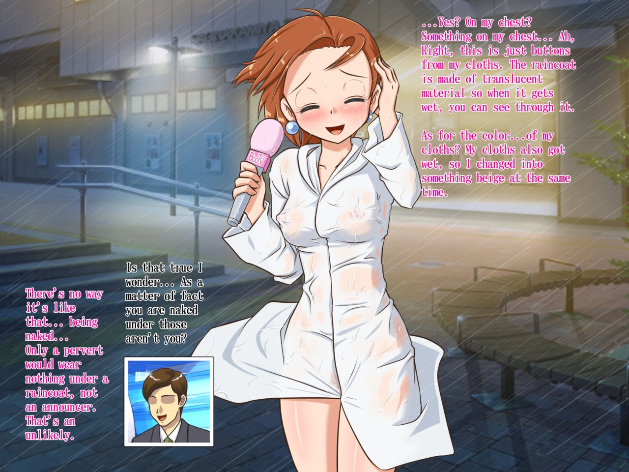 Joshi Announcer Tamaya Miyuki no Totsugeki! Taiatari Report | Assault of female announcer Miyuki Tamaya! Ramming Report page 8 full