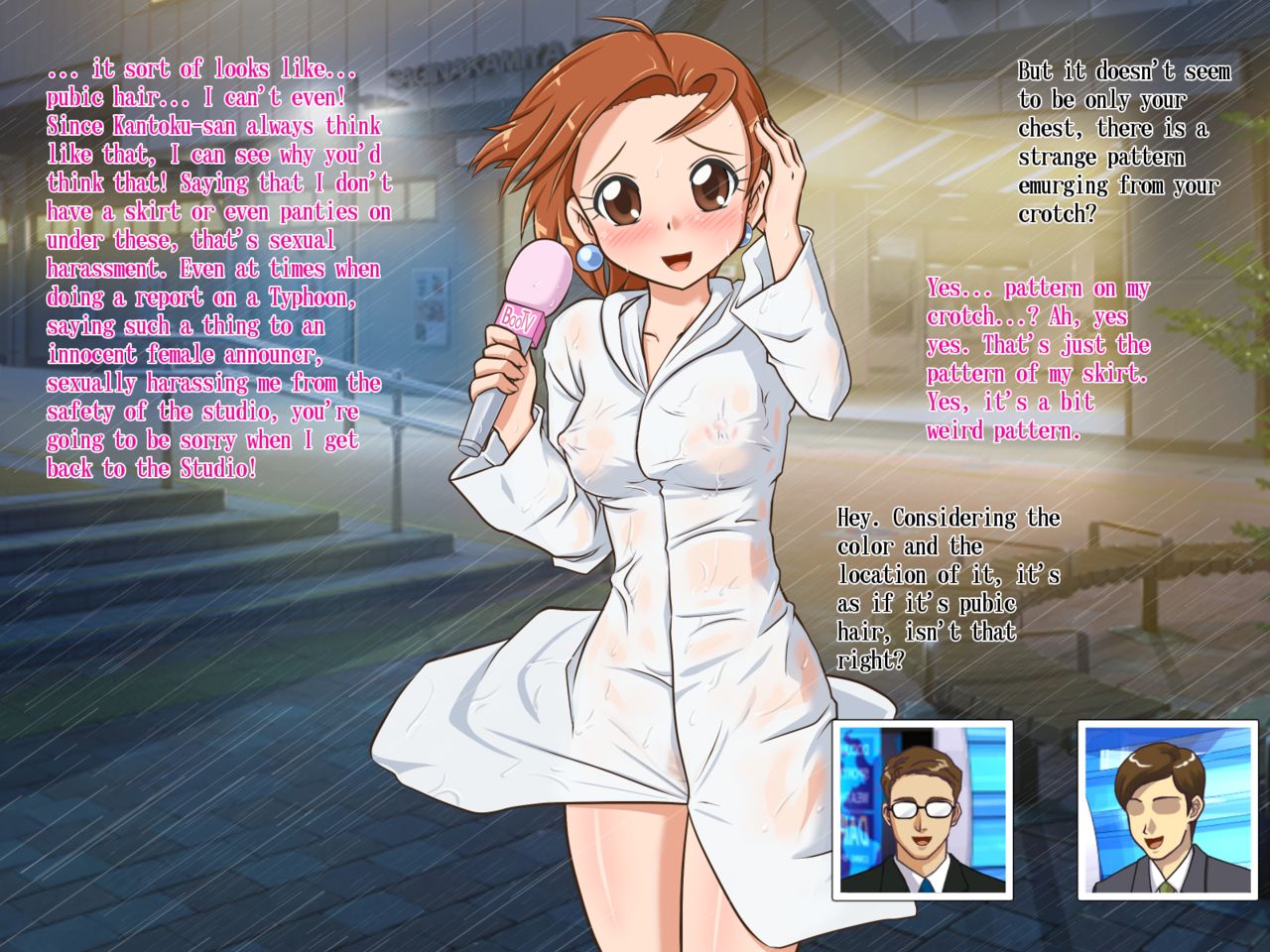 Joshi Announcer Tamaya Miyuki no Totsugeki! Taiatari Report | Assault of female announcer Miyuki Tamaya! Ramming Report page 9 full