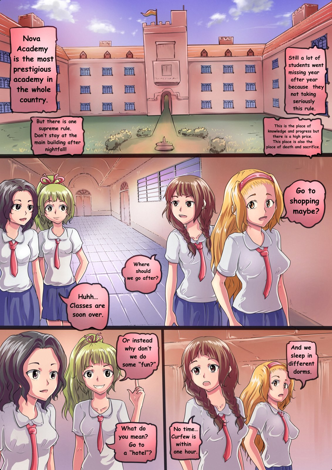 After School Story page 1 full