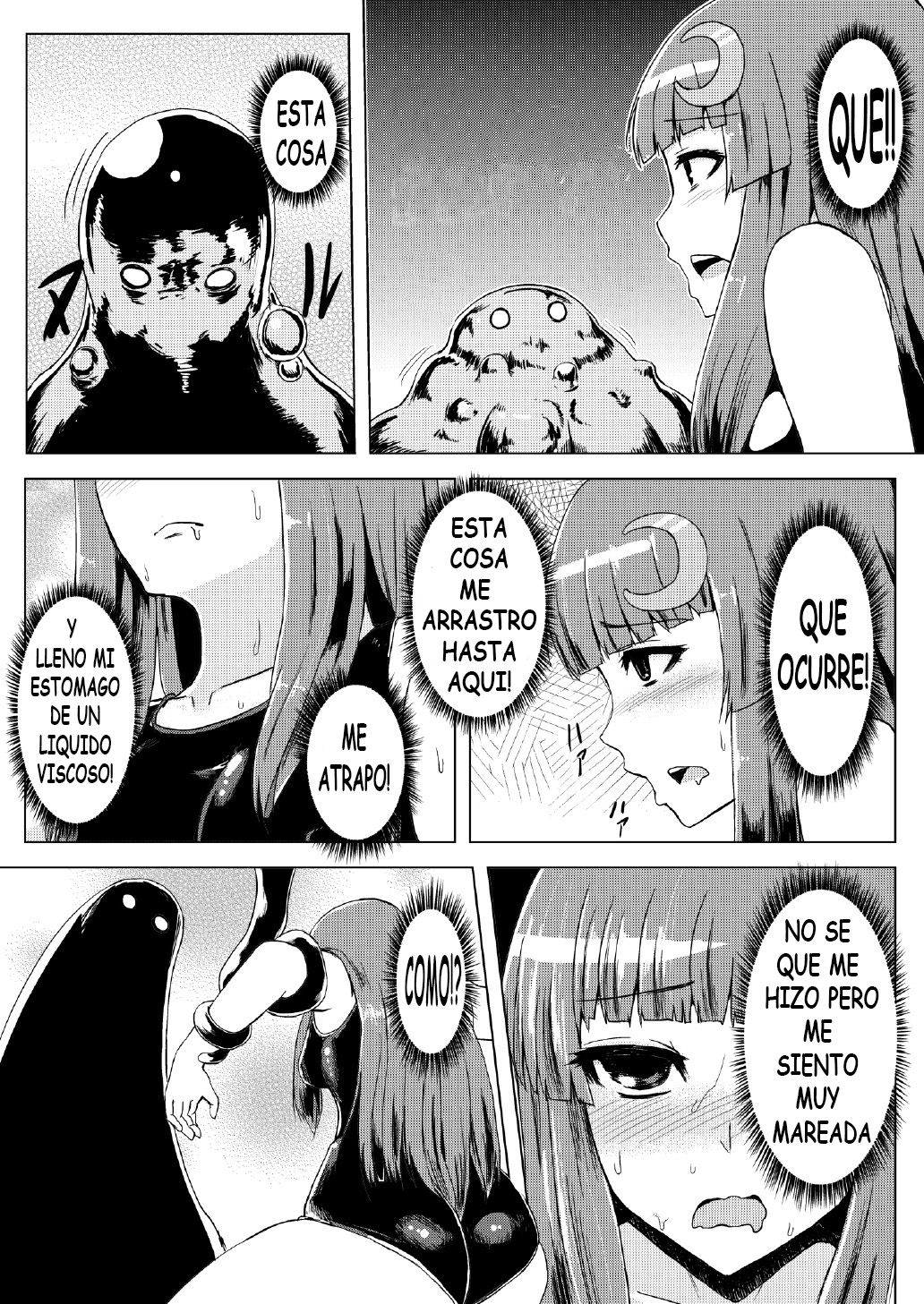 Sukumizu Patchouli Shokushu Jigoku | Patchouli en Ropa de Baño y El Infierno de Tentaculos page 7 full