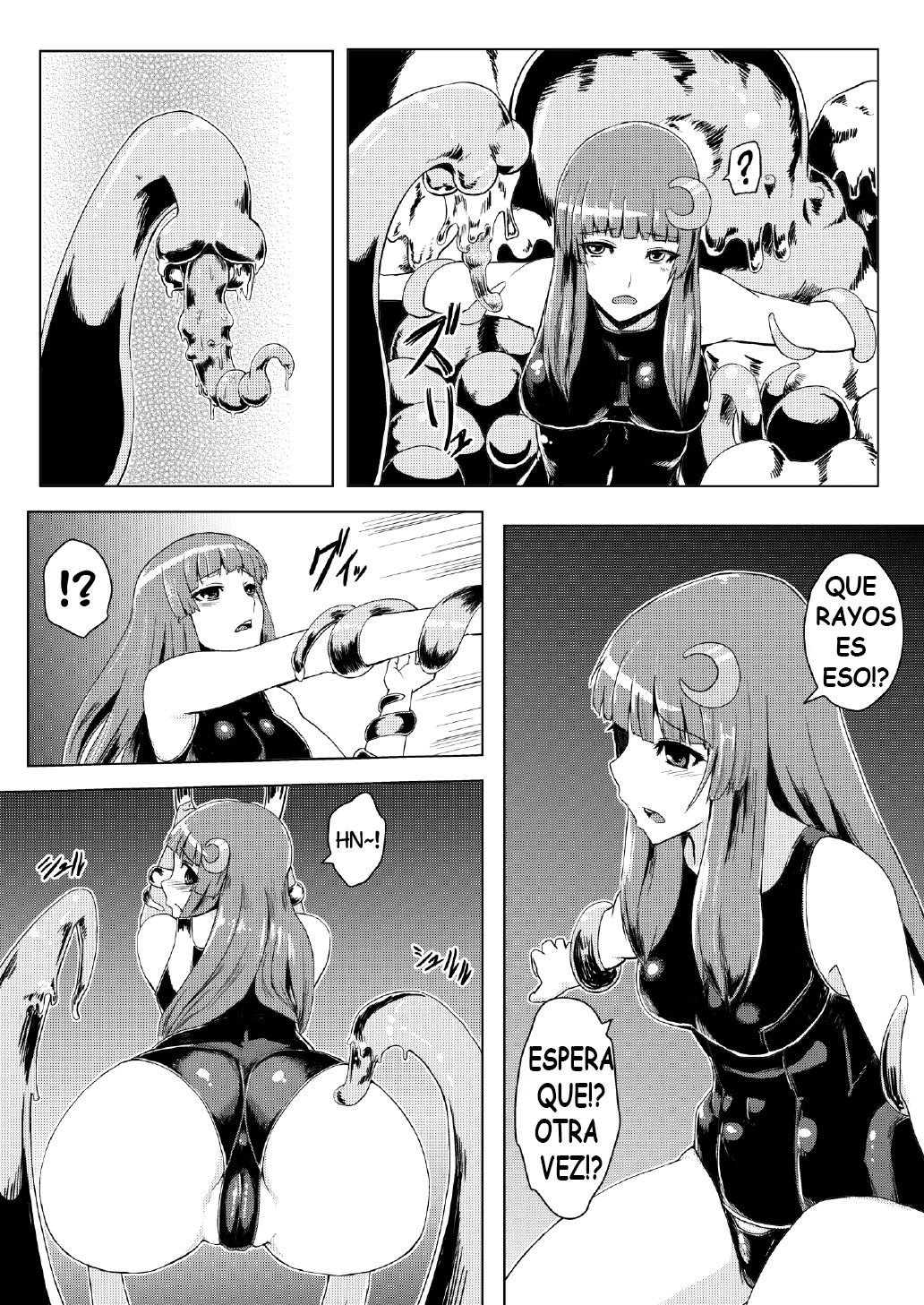 Sukumizu Patchouli Shokushu Jigoku | Patchouli en Ropa de Baño y El Infierno de Tentaculos page 8 full