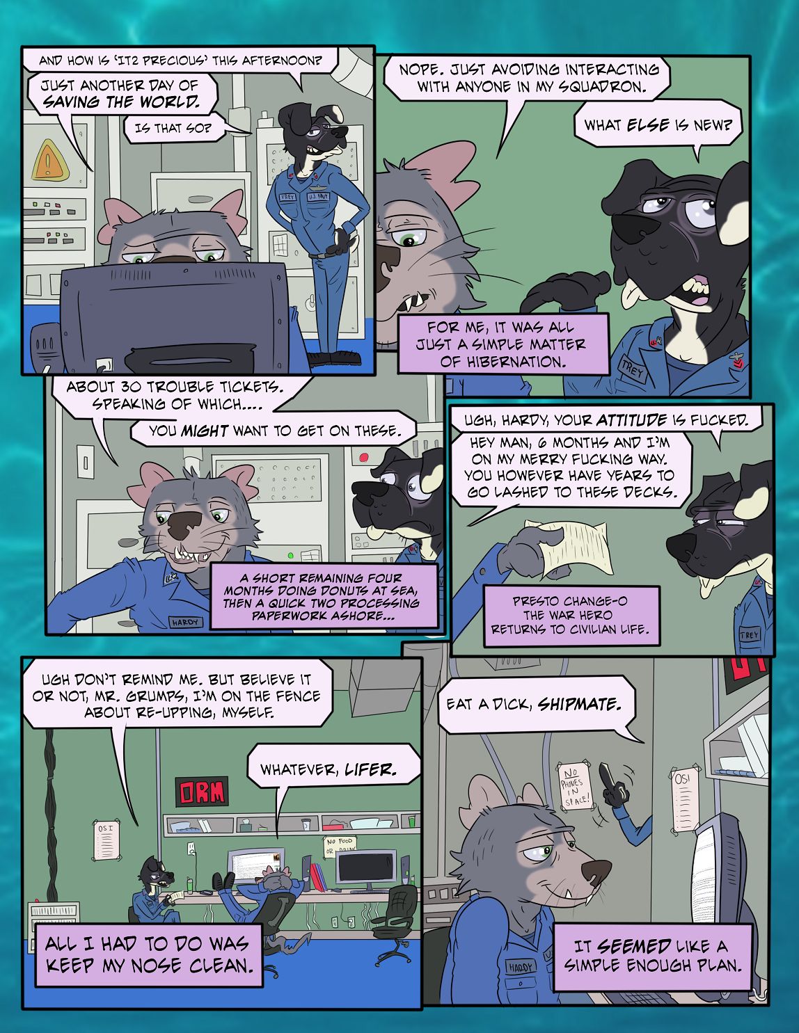 EXTRA DUTY page 4 full