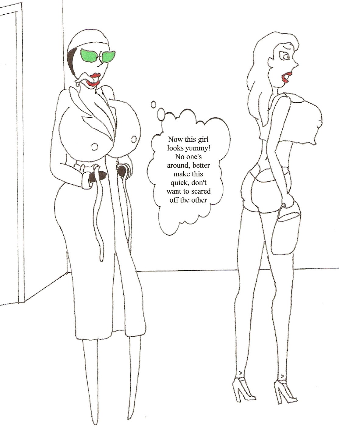 Spider lady on the hunt page 2 full