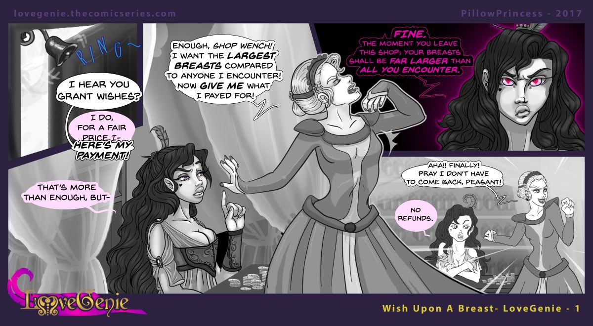 Love Genie - 4 - Wish Upon A Breast page 1 full