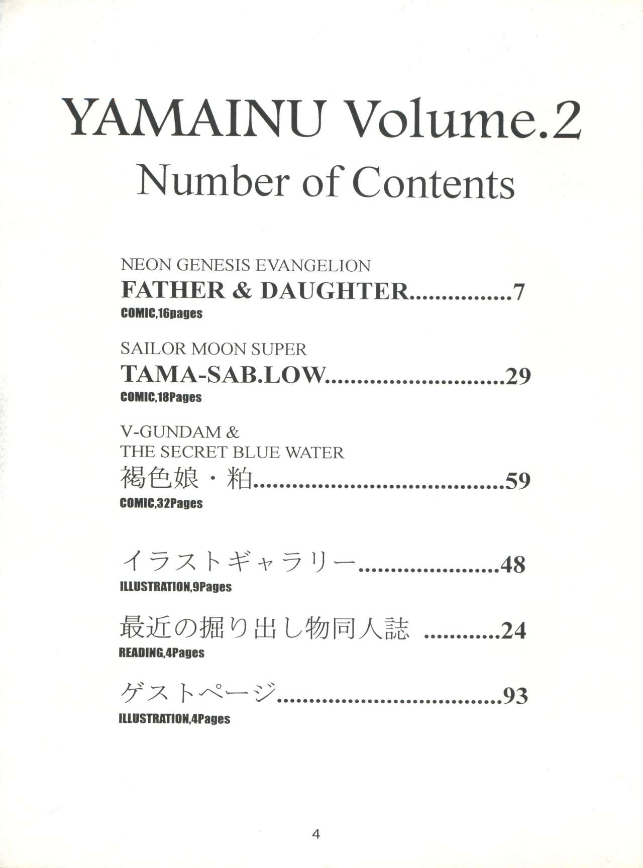 Yamainu Volume. 2 page 4 full