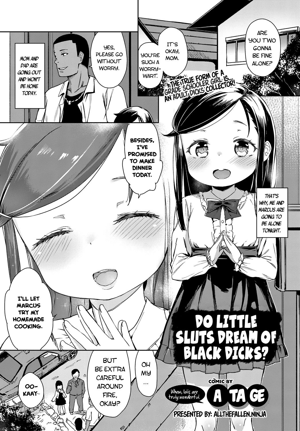 Bitch Youjo wa Kokujin Chinpo no Yume o Miru ka? | Do Little Sluts Dream of Black Dicks? page 1 full