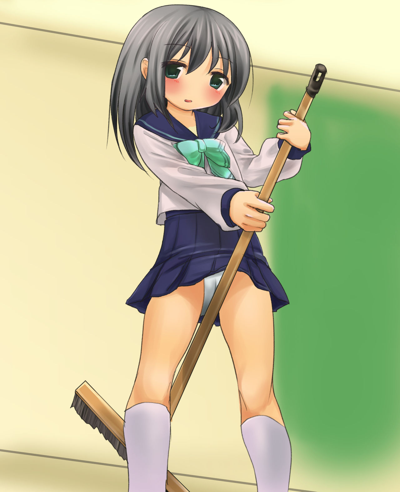 Souji Dekinakute Omorashi de Yogoshichau Imouto page 5 full