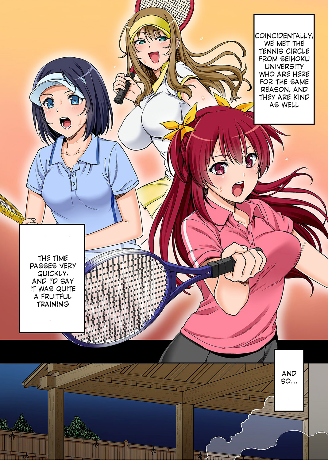 Bou Yuumei Shiritsu Daigaku YariCir no Jittai ~Gasshukusaki de Issho ni Natta Ojou-sama Daigakusei-tachi no Baai~ Ch. 1-3 page 5 full