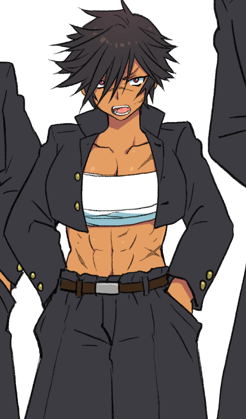 Kasshoku Banchou Nyotaika Mono page 3 full