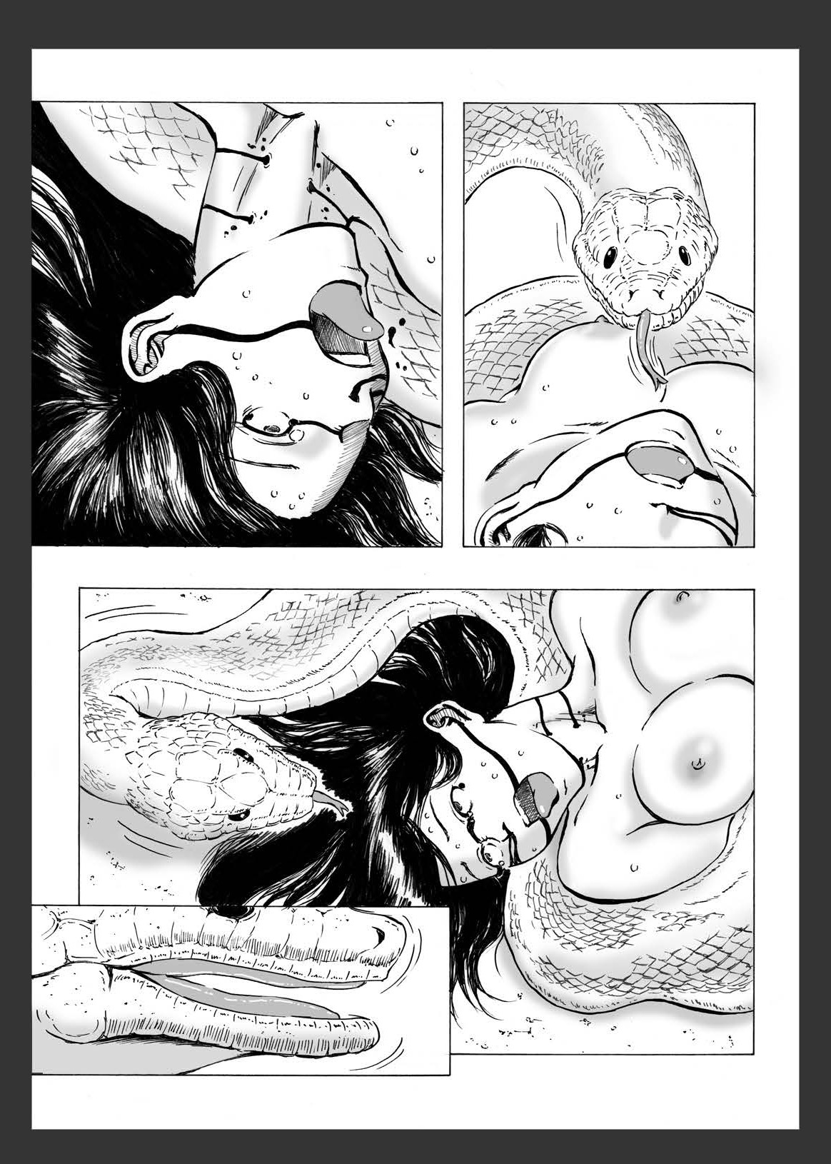 Onago no Ikie | Carnada viva  =Vile= page 5 full