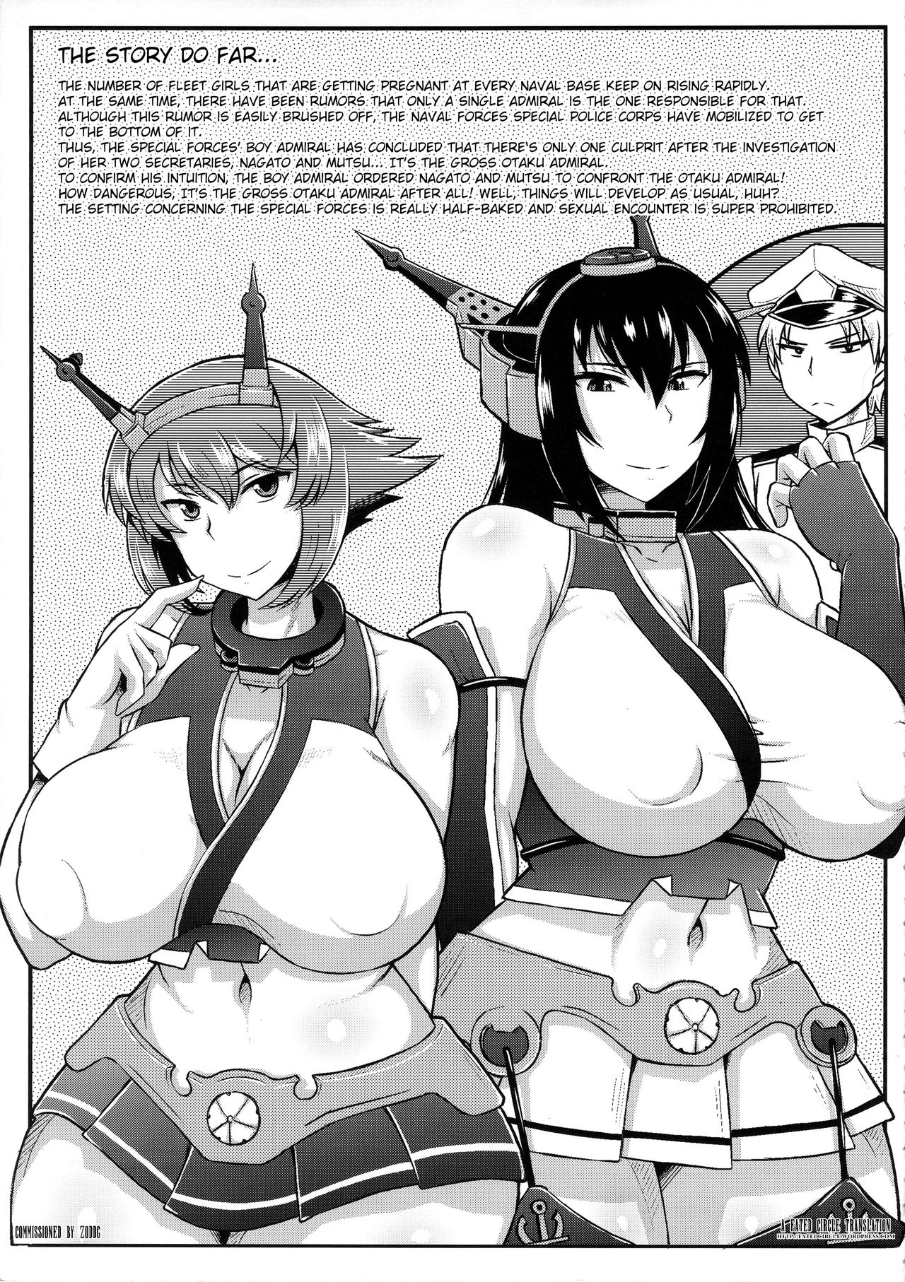 Big Seven Seishoku Sakusen ~ Yoso no Chinjufu no Nagato to Mutsu ni Sennou Tanshoutou Shousha! Sukihoudai Pakotte Onaka o Big ni Shichau Hon~ page 4 full