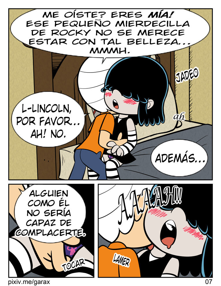 Lucy's Nightmare | La Pesadilla de Lucy page 8 full