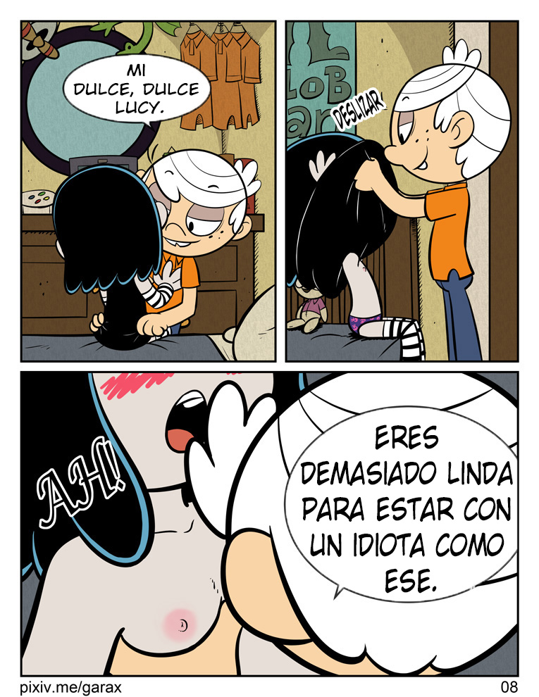 Lucy's Nightmare | La Pesadilla de Lucy page 9 full