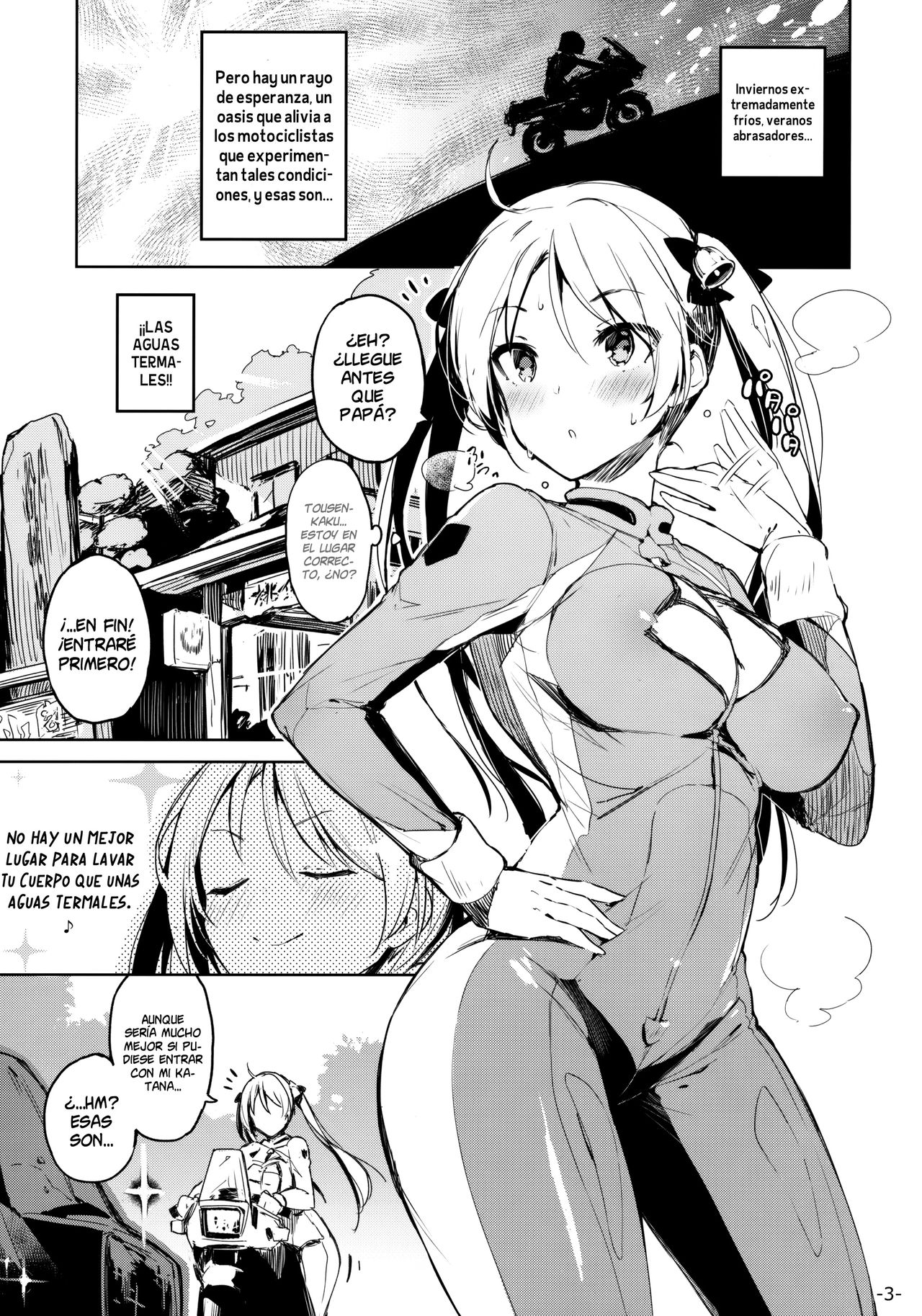 Kabehame Rin-chan Kikiippatsu!! | La crisis de Rin-chan, ¡¡Atrapada en un muro!! page 3 full