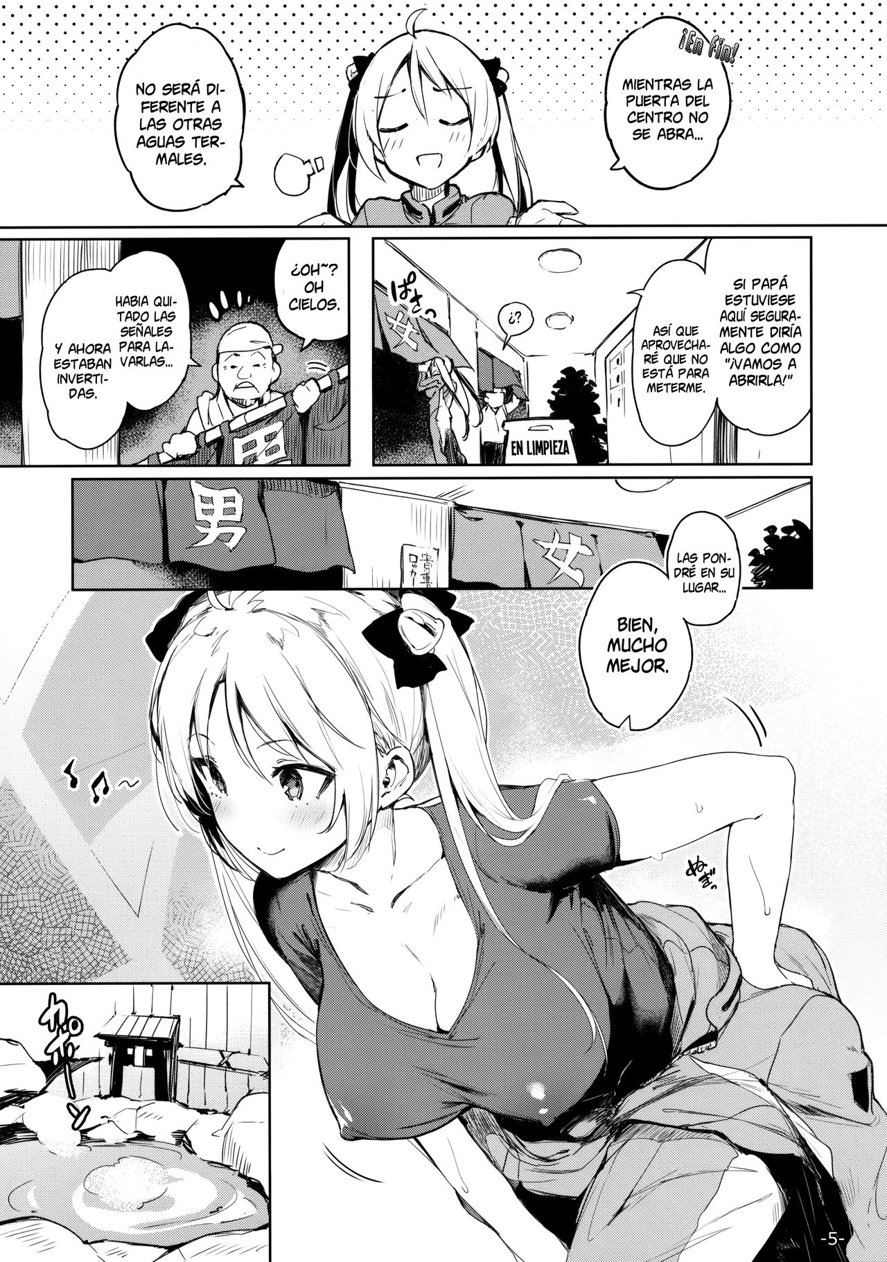 Kabehame Rin-chan Kikiippatsu!! | La crisis de Rin-chan, ¡¡Atrapada en un muro!! page 5 full