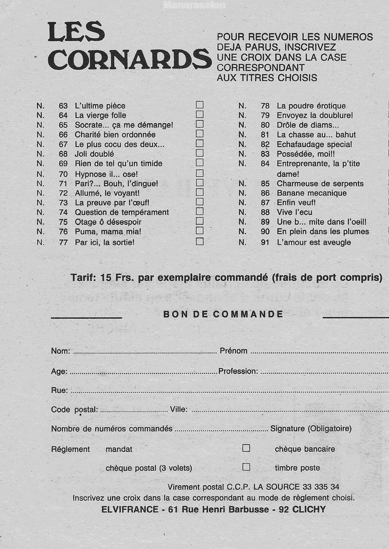 Elvifrance - Les cornards - 092 - La veuve bafouée page 4 full