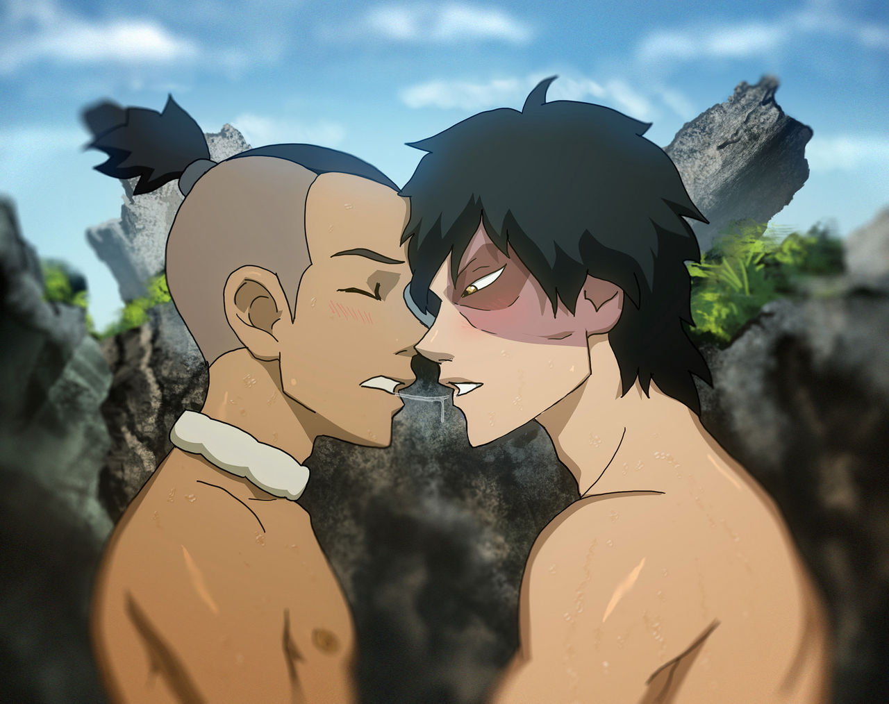 Avatar the legend of korra and Aang page 3 full