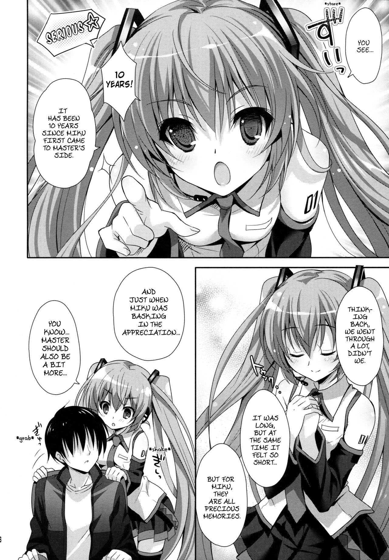 Miku-san ga 10 Shuunen ni Iroiro Omoidashi Tari Suru Ohanashi page 5 full
