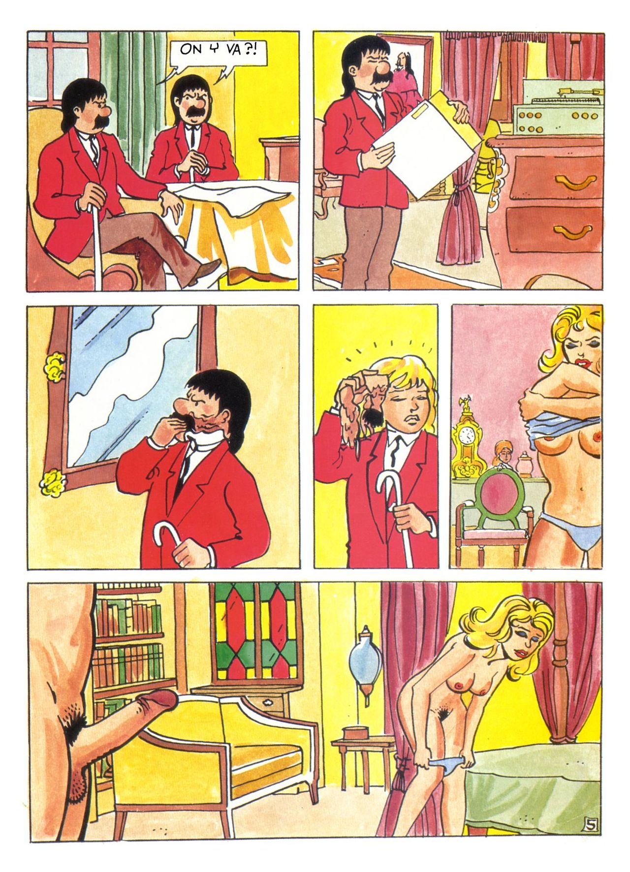 La Vie Sexuelle De Tintin page 9 full