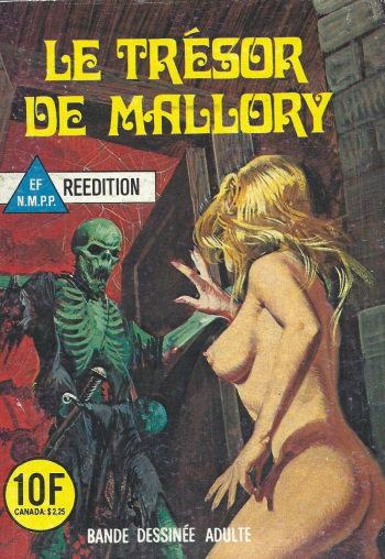 Elvifrance - Série bleu - 024 - Le trésor de Mallory cover