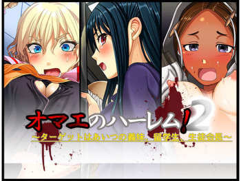 Omae no Harem! 2 ~Target wa Aitsu no Gimai, Ryuugakusei, Seitokaichou~ cover