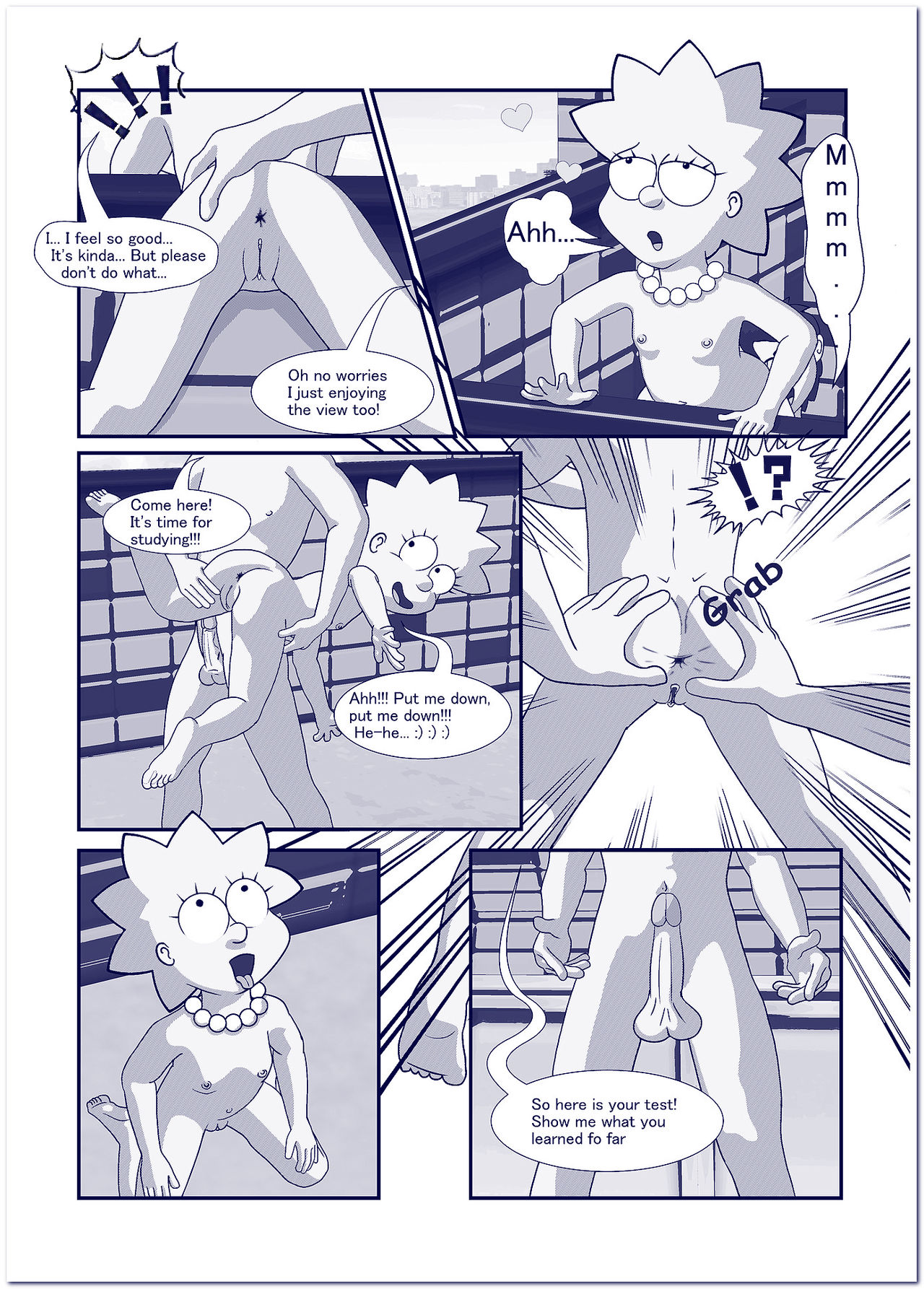 Oral exam  The Simpsons page 9 full