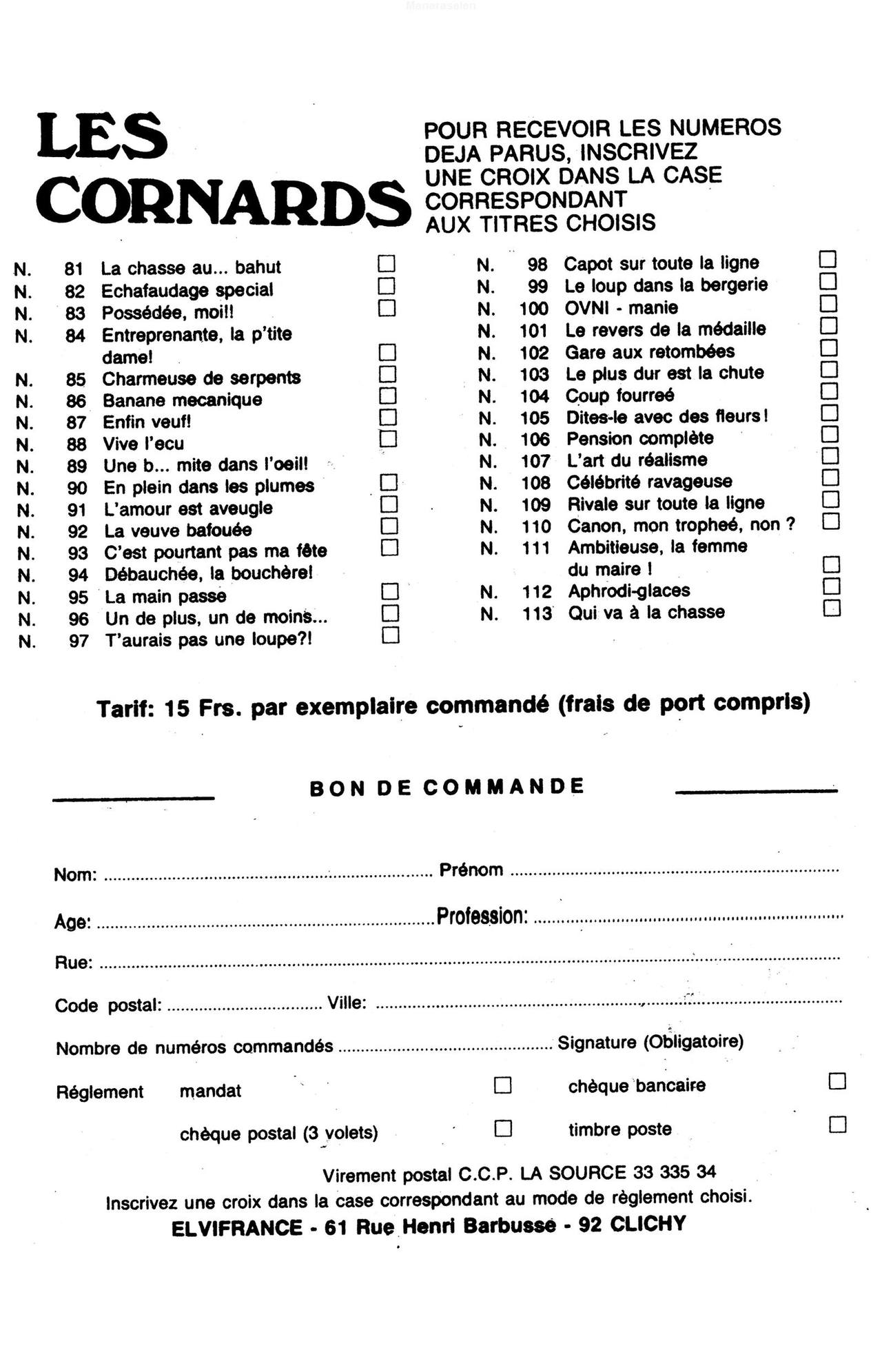 Elvifrance - Les cornards - 114 - Enfileuse des perles page 4 full