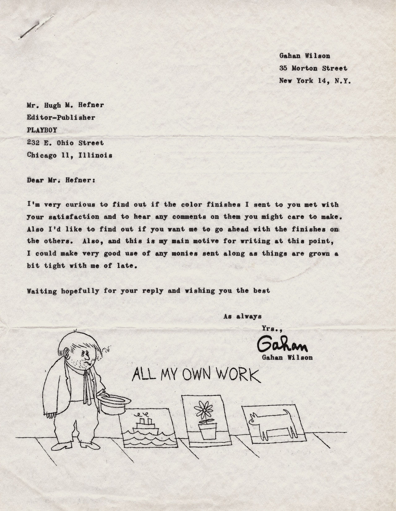 Gahan Wilson - 50 Years of Playboy Cartoons page 5 full