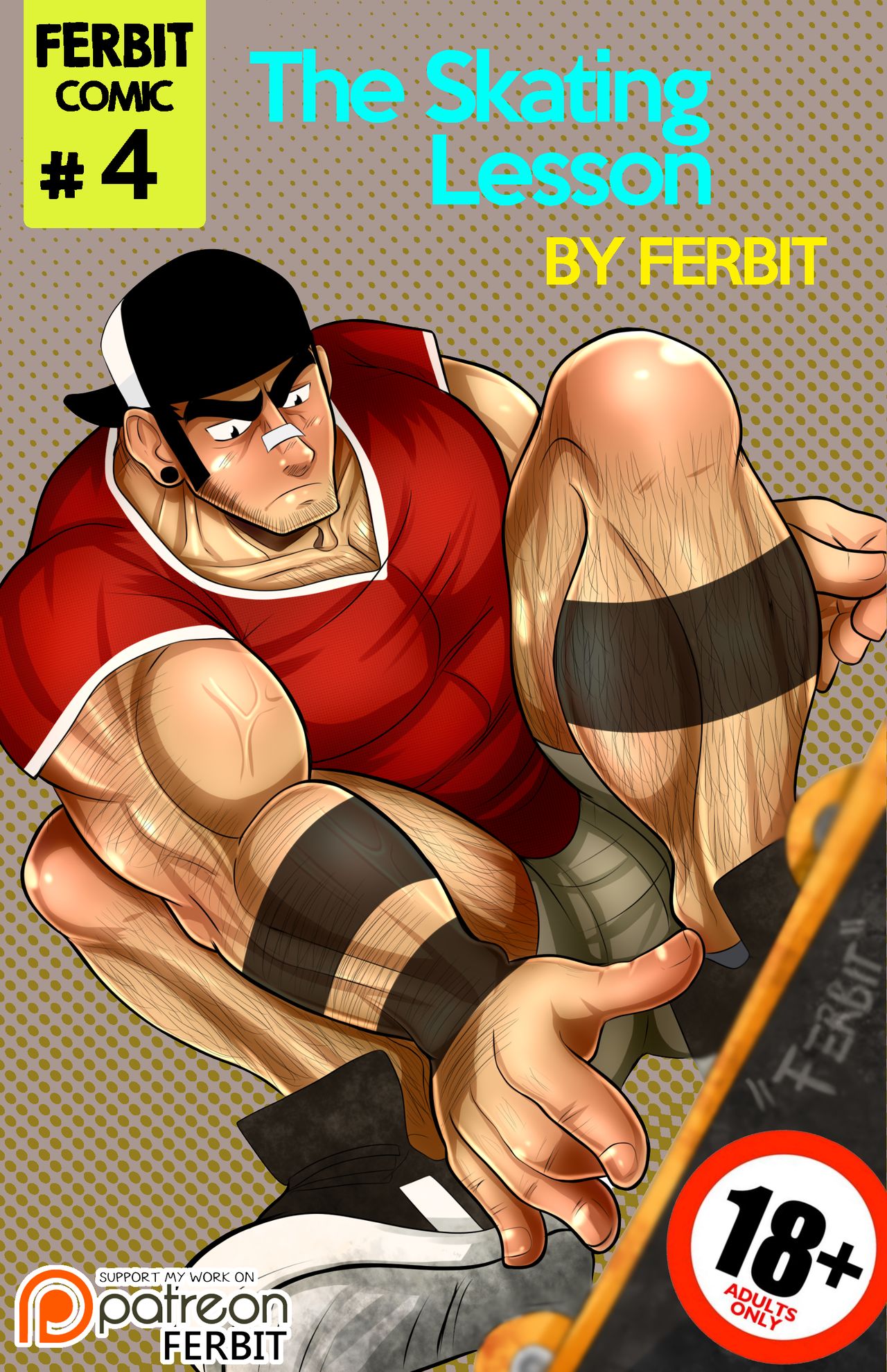 Ferbit Comic #4 The Skating Lesson page 1 full