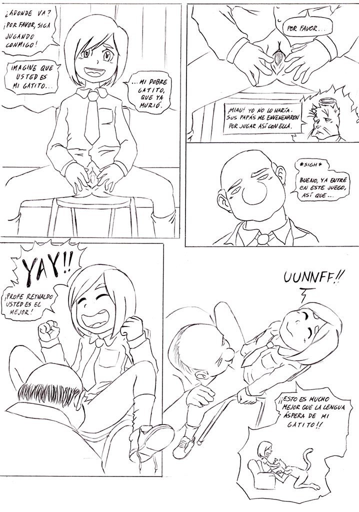 Nidolis - Capitulo 4 "Cats &amp; Dinosaurs" Spanish page 8 full