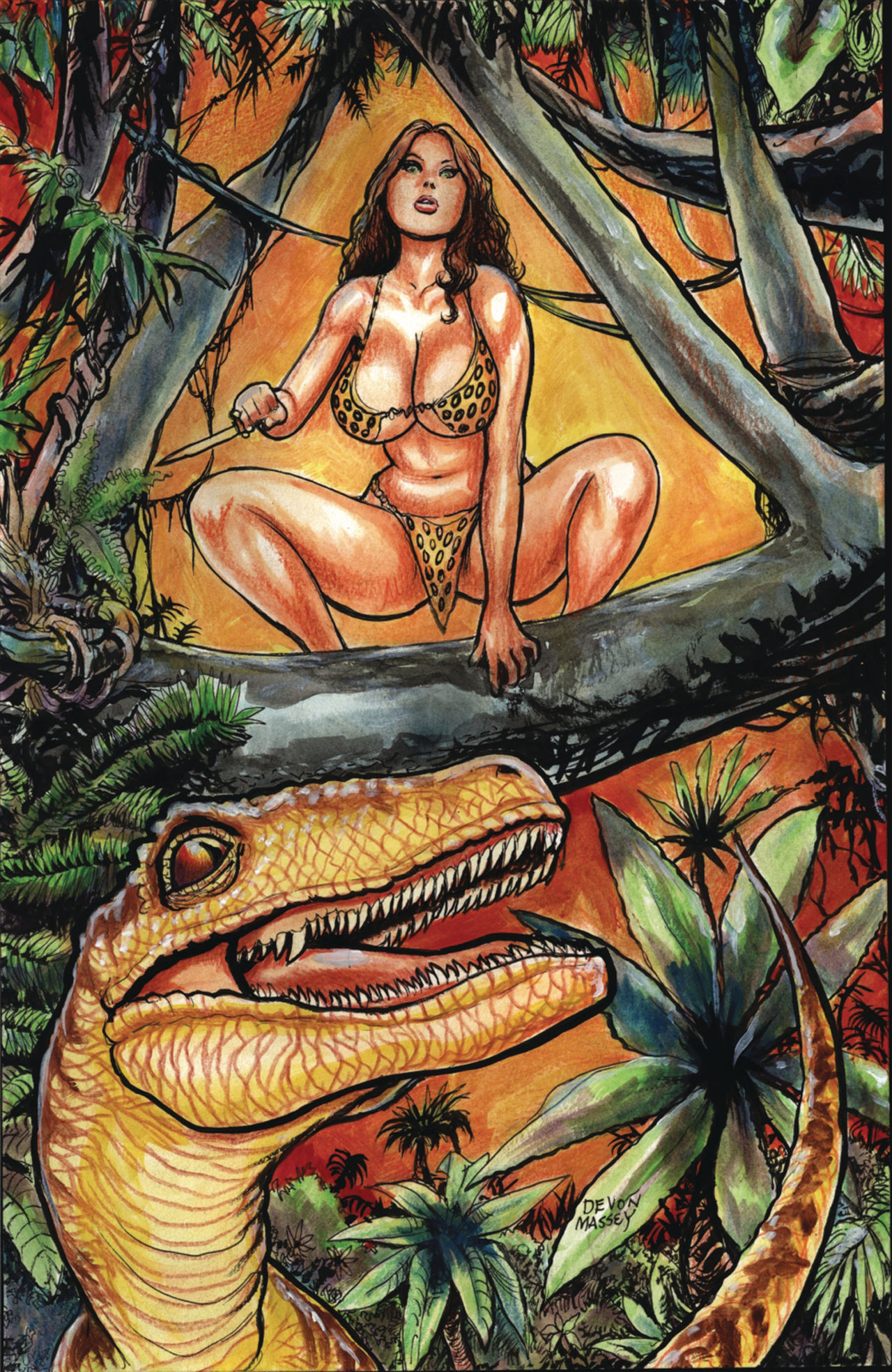 Cavewoman: Starship Blish 1 page 3 full