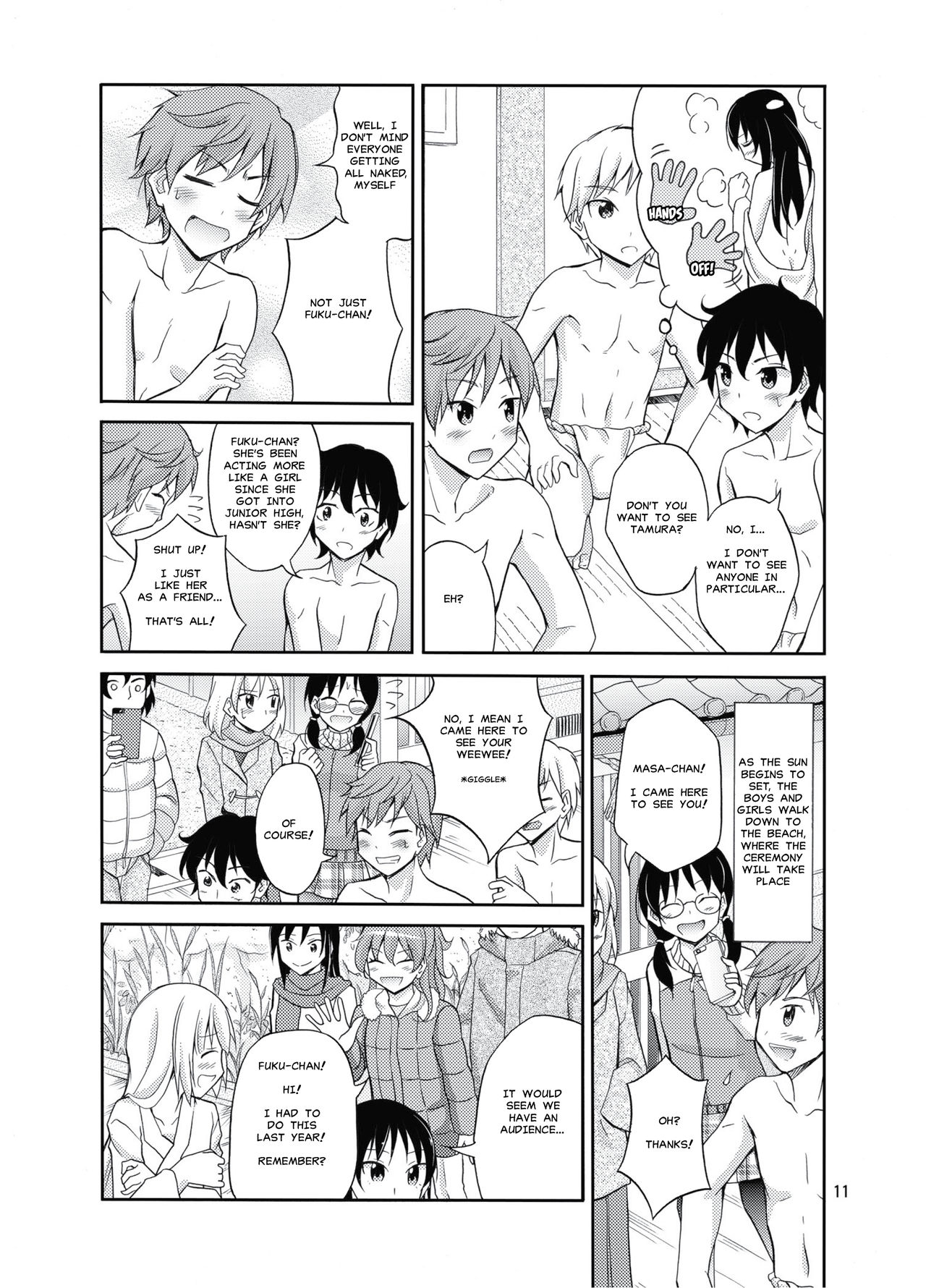 Shima no Narawashi Zenra de Misogi page 10 full