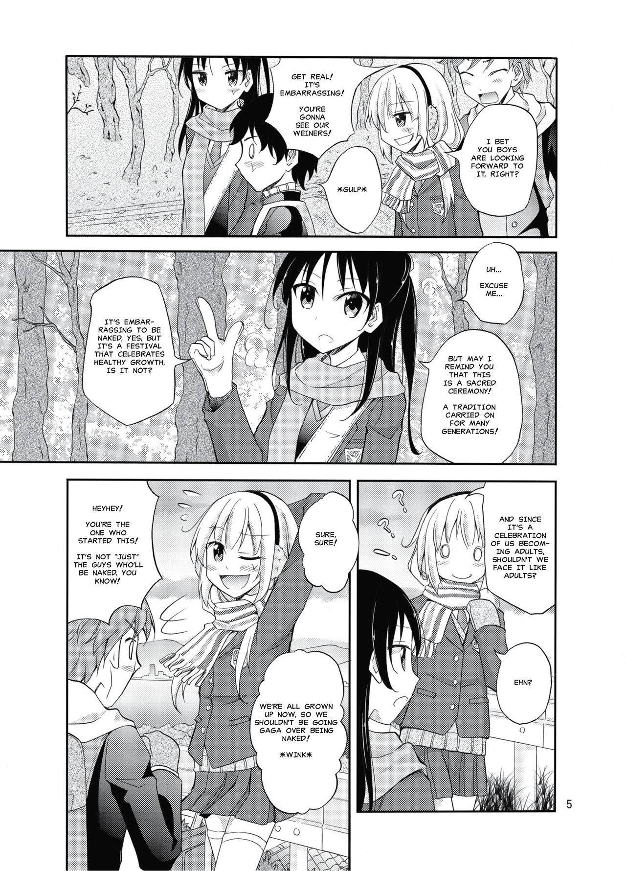 Shima no Narawashi Zenra de Misogi page 4 full