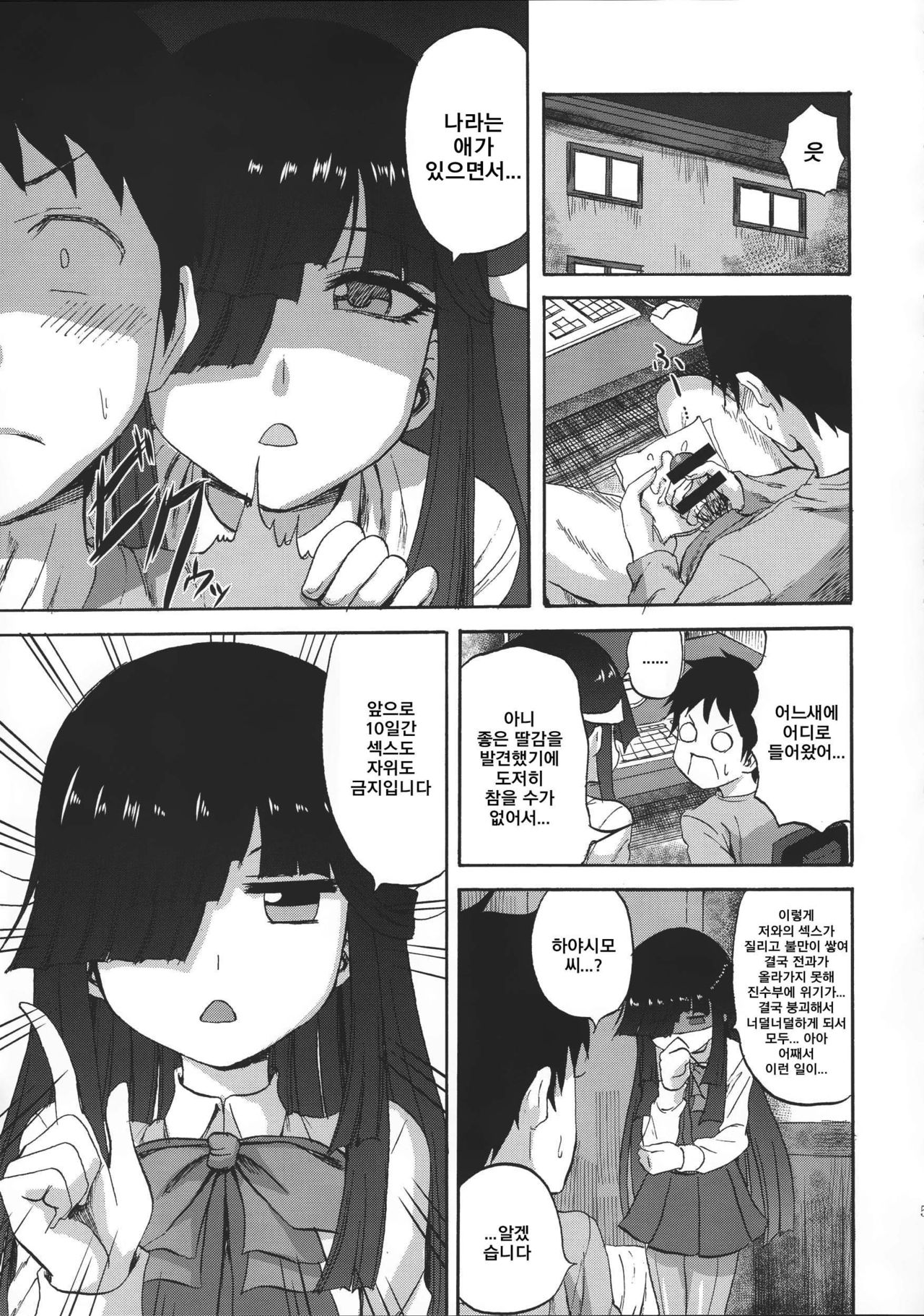 Hayashimo-chan no Shasei Kanri Nisshi | 하야시모쨩의 사정관리 일지 page 5 full