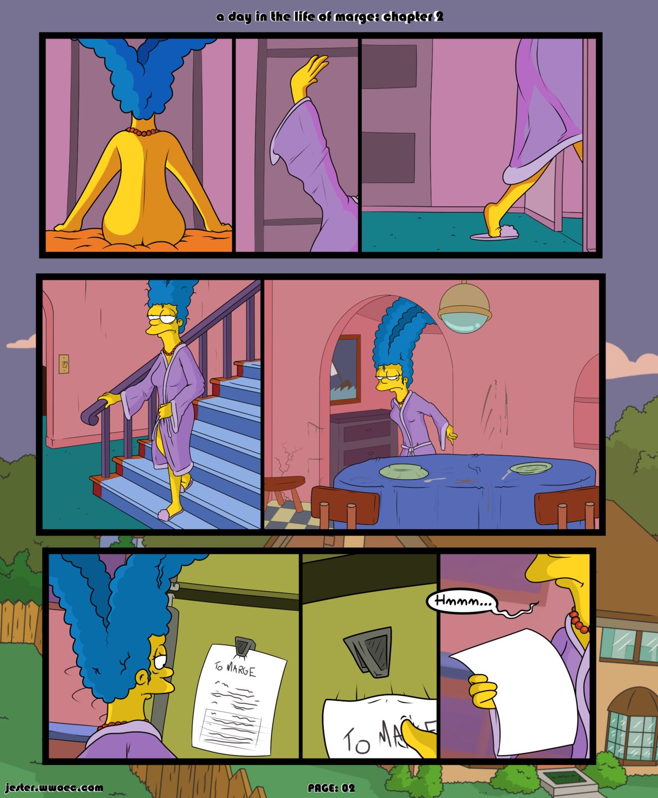 A Day in the Life of Marge chapter 2 page 2 full