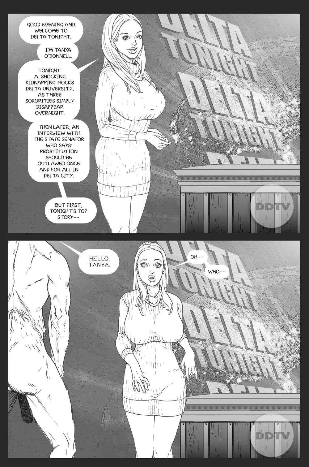 Ms. Americana vs. The Satyr page 5 full