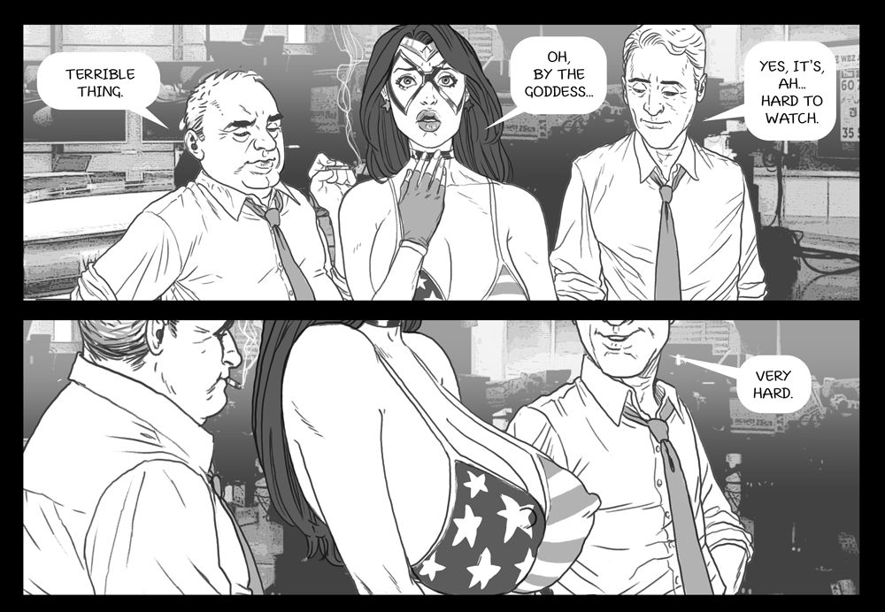 Ms. Americana vs. The Satyr page 7 full