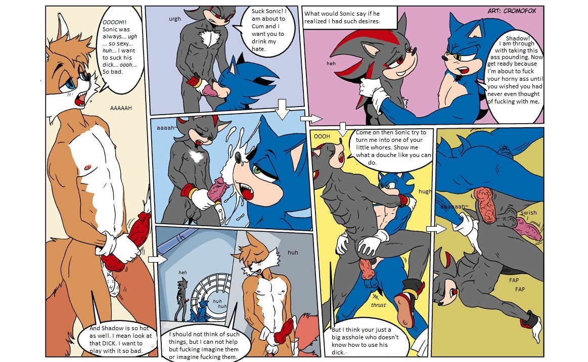 SONIC VS SHADOW YAOI - HQ page 7 full