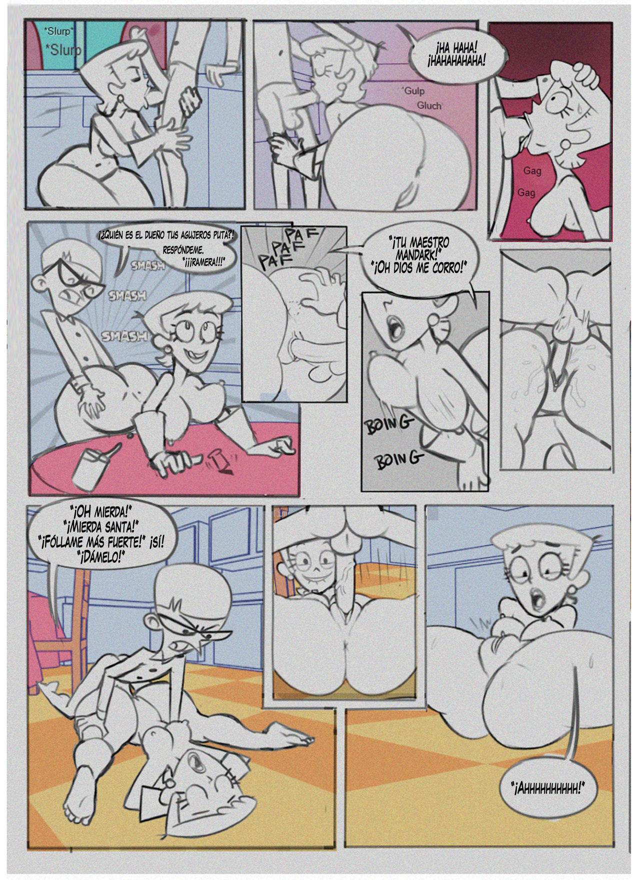 MandarkXDexter’s Mom short comic page 2 full